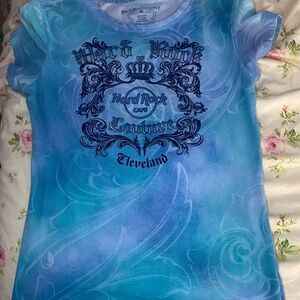 Y2K hard rock slim fit shirt